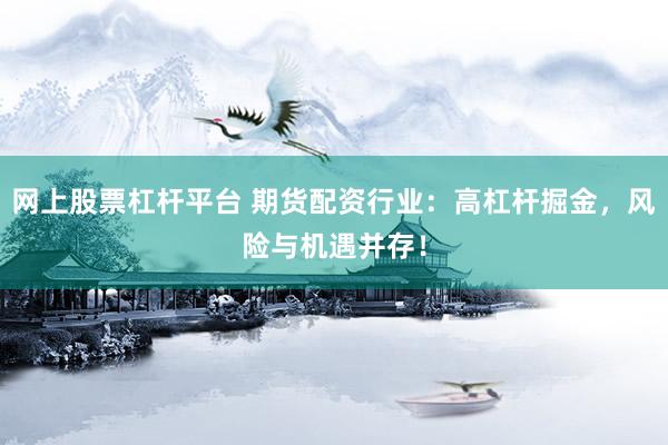 网上股票杠杆平台 期货配资行业：高杠杆掘金，风险与机遇并存！